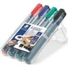 Staedtler Marker permanentny 4 kolory Ĺ›ciÄ™ty