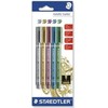 Žymeklis STAEDTLER Metallic, 5 vnt., įvairių sp.