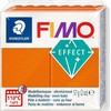 Polimerinė masė - Fimo - Metalinis efektas - Oranžinė 826 - 57 g - Stardust blizgesys