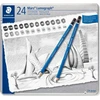 Staedtler Mars Lumograph 24 flomasteriai (100G24)