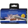 Staedtler Pigment big brush pen Portrait 5ST (373 C5-2)