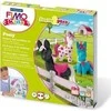 Staedtler FIMO – vaikų formų ir žaidimų rinkinys – ponis (8034 08 LZ)