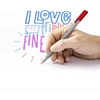 Staedtler raudonas fineliner rašiklis piešiant