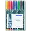 Staedtler Lumocolor B permanentinis folijos žymeklis, 8 vnt.