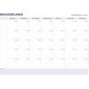 Staedtler STAEDTLER Jahresplaner Lumocolor Wochenplaner 2025 A1 Format