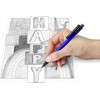 Staedtler STAEDTLER mechaninis pieštukas grafitas B 05 rausvai raudona