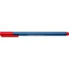 Staedtler Triplus rutulinis F rašiklis raudonas (10 vnt) STAEDTLER