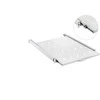 Stalflex LEXI-Net 19" stumdoma lentyna su perforacija 1U/550mm, pilka