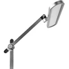 Stalinė lempa Beliani Lampa biurkowa LED HYDRUS Ze ściemniaczem Sidabrinė