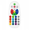 Lean Lampka Dekoratyvinė naktinė LED RGB akvariumo lempa su žuvytėmis, 16 spalvų, USB, balta