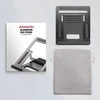 Stalinis stovas Axagon Aliuminio nešiojamųjų kompiuterių pagrindas 10-16 ", 4 reguliuojamas nuolydžio kampai STND- L