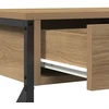 Konsolės stalas artisano ąžuolo 75 x 28 x 75 cm