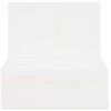 Naktinis staliukas 2 pcs Balta 42 x 32,5 x 40 cm Pušies masyvas