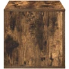 Oppbevaringsskap 2 pcs Rūkyta ąžuolas 118 x 41 x 40 cm