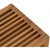 Sodo šoninis stalas Ruda 50 x 32,5 x 35 cm Kieto teka medžio