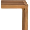 Sodo šoninis stalas Ruda 50 x 32,5 x 35 cm Kieto teka medžio