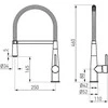 Stalo baterija Ferro chromas Sonata (BNA4)