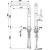 Stalo baterija KFA Duero Design Stovintis Juodas (6623- 220- 81)