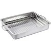 Küchenprofi Style - Stainless Steel Roasting Pan with Rack 40×31.5×6.5 cm