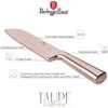 Berlinger Haus STALOWY NÓŻ SANTOKU BERLINGER HAUS 17,5cm BH-2935 ROSE GOLD