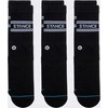 Stance Kojinės Stance Basic Crew 3 pary Juodas