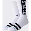 Stance Kojinės Stance OG Crew 1 pora Baltos
