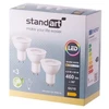 Standart LED lempa, GU10, 4.9W, 460LM, 2700K, 36° (3 vnt.)