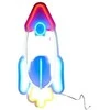 Sieninis šviestuvas Standart WALL LED LIGHT PARTY ROCKET RGB USB