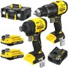 „Stanley“ elektrinių įrankių rinkinys bešepetėlinis atsuktuvas SFMCD716, smūginis suktuvas SFMCF811, 2 x 2,0 Ah V20 įkroviklis Stanley SFMCK201D2T