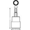 Stanley Nasadka 1/2 colio lizdas, 4 mm šešiakampis antgalis