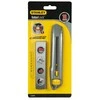 Stanley 18 mm blokuojamas peilis, 5 karbido ašmenys