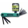 STANLEY KLUCZE TORX 8 vnt. SKŁADANE T9-T40