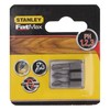 Stanley Koncówki Atsuktuvų antgalių rinkinys – „Philips“ ph1, 2, 3/50 (3 vnt.)