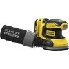 Ekscentrinis šlifuoklis Stanley SFMCW220D1S-QW; 18 V; 1x2,0 Ah akum.