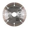 segmentuotas deimantinis diskas greitam betono pjovimui, kampiniams šlifuokliams 125/22,2 mm, Stanley [STA38107-XJ]