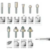 Grąžtas Stanley Frezų rinkinys TCT 10 PCE SET 8mm