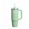 Stanley Termospuodelis su šiaudeliu „The Quencher H2.O FlowState Tumbler 0,89 l“ pistacijų spalvos
