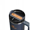 Stanley Thermo puodelis su šiaudeliu The Quencher H2.O FlowState Tumbler 0,89 l pilkas