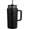 Stanley Thermal bottle with straw The Quencher H2.0 Tumbler 1.90L juodas 2.0