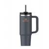 Stanley Thermo puodelis su šiaudeliu The Quencher H2.O FlowState Tumbler 0,89 l pilkas