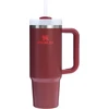 Stanley termo puodelis su šiaudeliu The Quencher H2.O FlowState Tumbler 0,89 l tamsiai raudonas