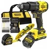 DRILL/DRIVER SET WITH ACCESSORIES SFMCK101D1S STANLEY