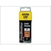 Kabelių kabės Stanley 1-CT106T 10 mm 7 tipo (1000 vnt.)