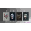 Passport dėklas Nimmy wallet Raptor Tiger pilkos spalvos