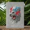 Passport dėklas Nimmy wallet Raptor Lion pilkos spalvos