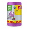 „Staples JAN NIEZBĘDNY“ HD šiukšlių maišai su rankenomis 60 l - miško uogų kvapo 40 vnt. (XXL)