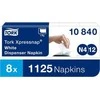 Stalo servetėlės Tork Universal N4 (10840), 1 sluoksnis, baltos spalvos, 225 vnt, (įpak,5vnt)