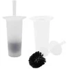 Sauber Toilet brush with holder Frost