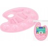 Paleta paletka do farb owalna pastelowa rožinė STARPAK 540387