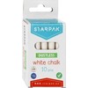 Starpak Mokyklinė balta kreida vaikams 10 vnt.